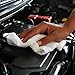 Shop Towels (Pack of 100, 13 X 13 Inches) Commercial Grade Machine Washable Cotton Washcloths White Shop Rag - Perfect for Auto Mechanic Work and Bar Mop by Utopia Towel (White)