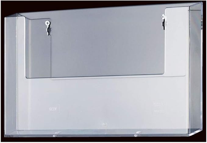 Amazon 壁掛け パンフレット差し ヨコ サイン 掲示 カタログスタンド ラック 文房具 オフィス用品