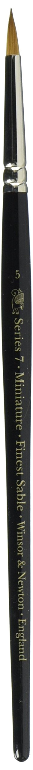 Winsor & Newton Series 7 Kolinsky Sable Water Colour Brush Miniature (size 5) — image 1