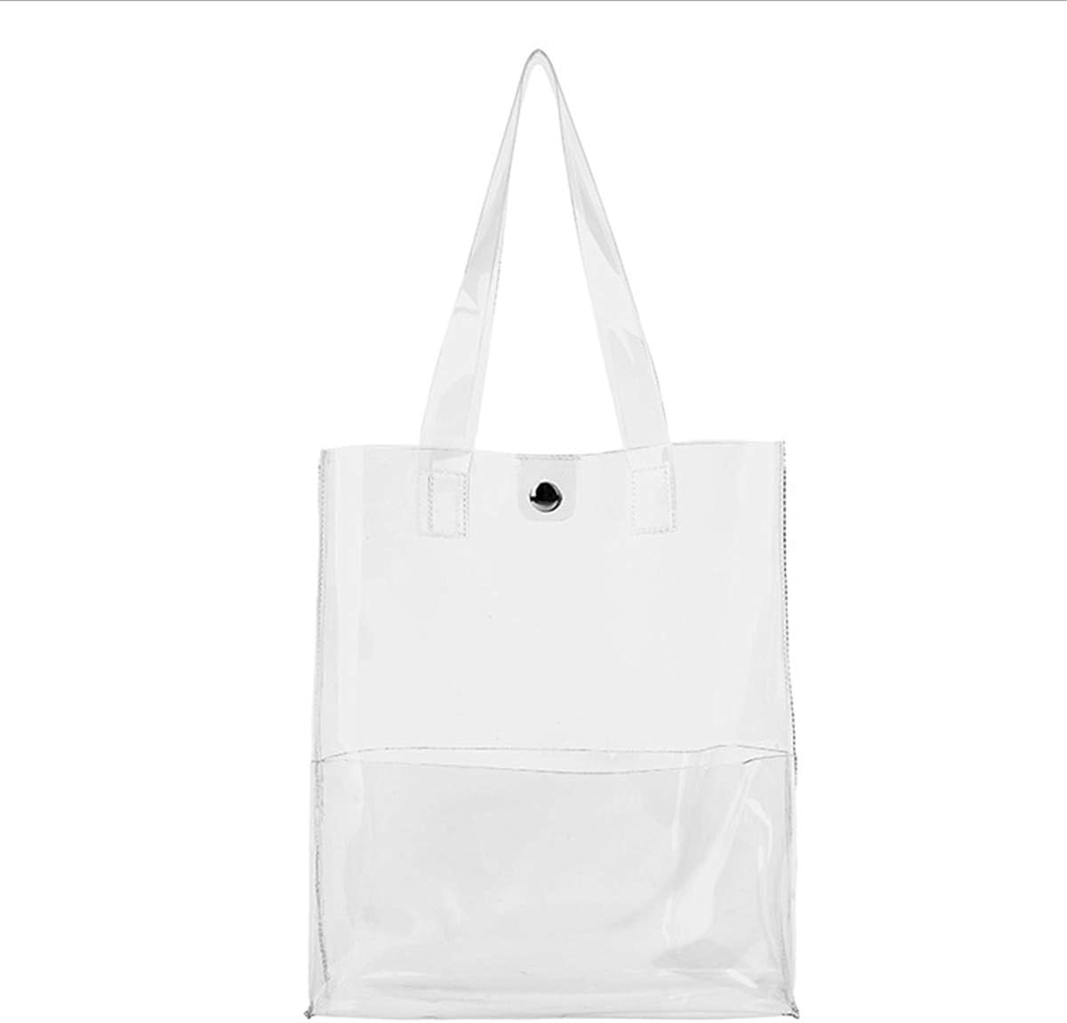 plastic see through tote bags