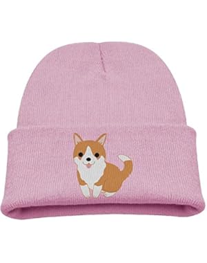 Cute Cartoon Corgi Dog Infant Toddler Baby Soft Cute Lovely Newborn Kids Hat Beanies Caps For Baby Boys Girls