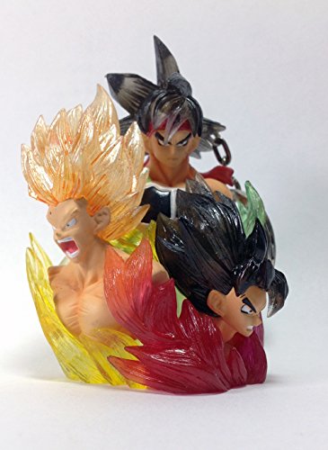 Super Saiyan Goku Bardock - Dragonball Z Freeza Saga Diorama NEO Figure Mascot Keychain