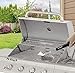 BBQ Brush Bristle Free | Premium Stainless Steel Bristle Free Brush | 18
