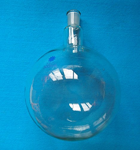 Deschem 5L,1-Neck,24/40,Round Bottom Glass Flask,5000ml,Laboratory Bottle