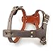 Beirui Leather Dog Harness - No Escape Training Harness Chest 15.5-18” for Small Dogs
