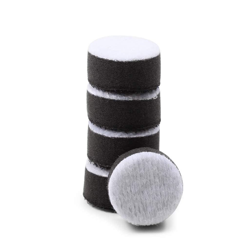 SPEEDWOX 1 Inches Hook and Loop Soft Sponge Cushion Buffer Pad 5 Pack Soft Foam Buffering Pad for Sanding Pad