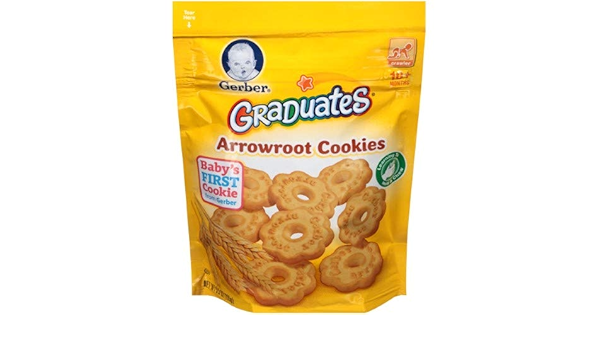 gerber graduates arrowroot cookies