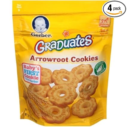 gerber graduates arrowroot cookies