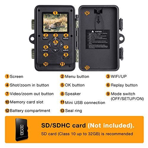 5 Campark+Camera+WiFi+Activated+Monitoring+Waterproof