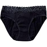 Barepanties MAYA (1-Pack) Ultra Soft Absorbant Period Underwear for Women - Washable Comfort Stretch - HEAVY Flow