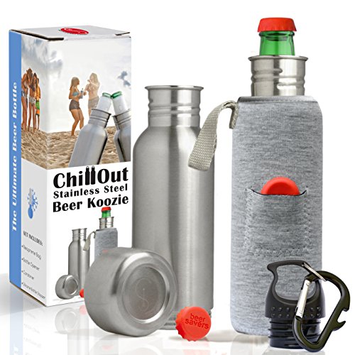 insulated beer bottle cooler