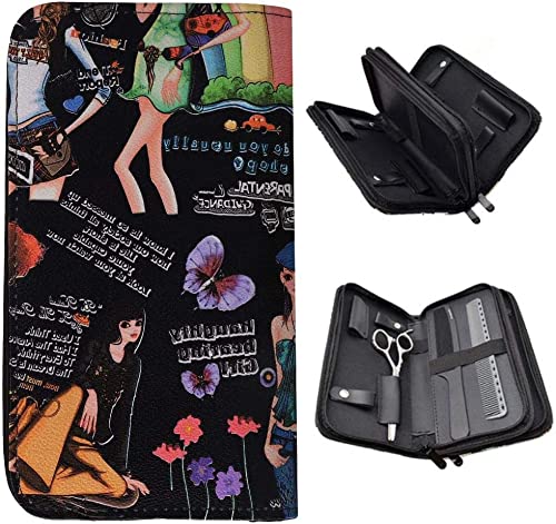 Professional Salon Scissors Organizer, Waterproof Hairdresser Tool Pouch for Stylist Scissors, Comb, Tools Storage Bag, Hairdressers Essentials