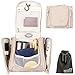 EEEKit Premium Multi function Toiletry Compartment Hanging Organizer Carry Bag , Storage Essentail Makeup Cosmetics Kit Case, Sports Travel Accesories Bathroom Bag