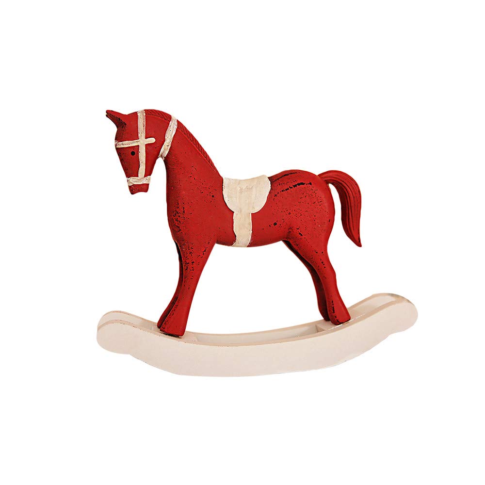 large wooden rocking horses for sale