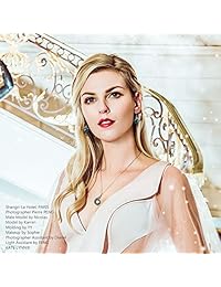 Kate Lynn Mujer ??Nirvana de Phoenix?? Collar con colgante de cristales de Swarovski, longitud de cadena de 18,0 pulgadas + 2,0 pulgadas extensor con caja de regalo, paño suave