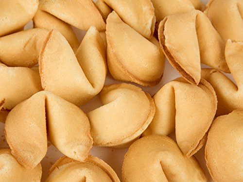 KC Commerce Traditional Fortune cookies 100 pcs Individually Wrapped