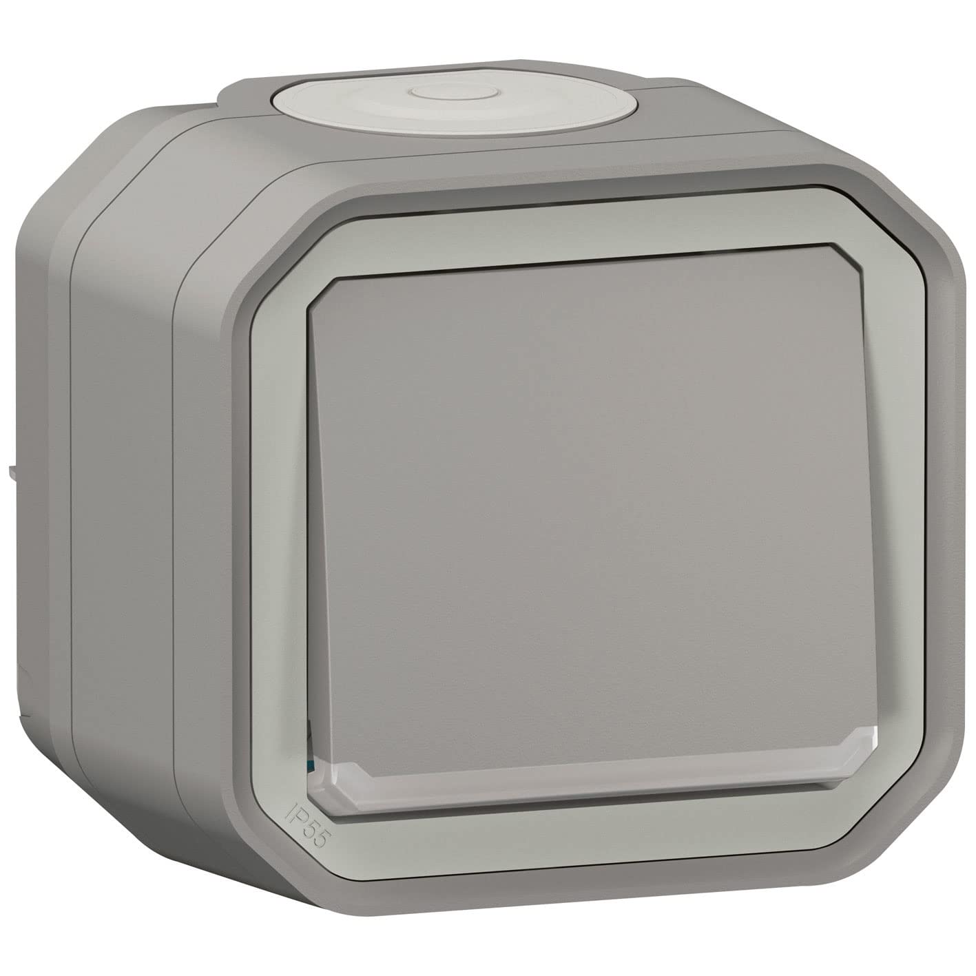 LEGRAND | Plexo Luminous Pusher, IP55 Waterproof, Shock Resistant IK08, Ready To Install Surface-Mounted