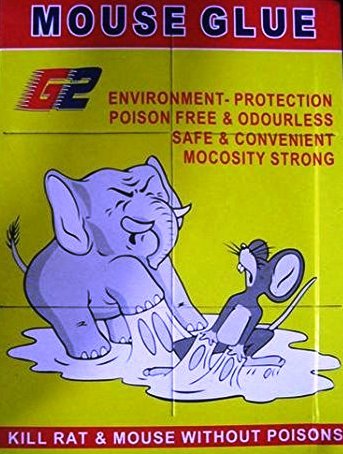 olrada Birch Rat Insect Rodent Lizard Trap Catcher Adhesive Sticky Glue Pad, Non Poisonous NonToxic, Odourless