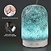 AA Aqua Aroma Essential Oil Diffuser Aromatherapy Humidifier 120ml crackle mosaic glass Housing 14-Color LED Light Mute Automatic Light changing Aromatherapy machine humidifier