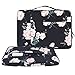 MOSISO Laptop Sleeve Compatible with MacBook Air/Pro, 13-13.3 inch Notebook, Compatible with MacBook Pro 14 inch M4 M3 M2 M1 Chip Pro Max 2024-2021, Polyester Camellia Multifunctional Briefcase Bag