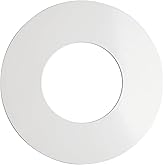 The Can Converter Ceiling Medallion for Recessed Can Light – Home Improvement Decorative Steel Flat Goof Ring & Cover Plate f