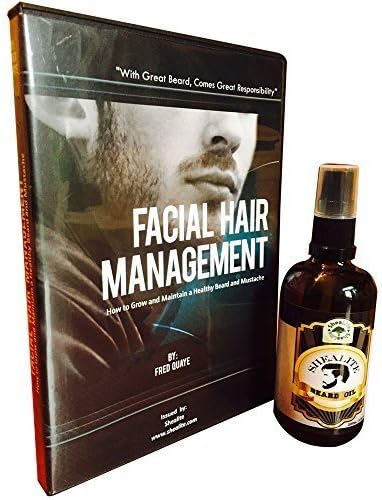 SheaLite Best Beard Oil Kit contains Beard Moisturizer/Conditioning Oils/Facial Hair Management CD with complete lessons on How to Grow and Maintain a Healthy Beard and Mustache