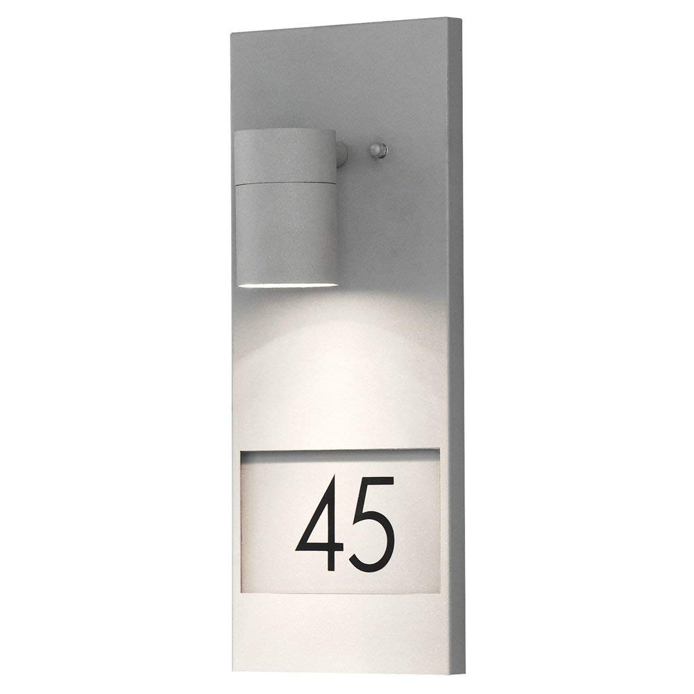 Konstsmide 7655-300 Modena House Number Down Light / Grey