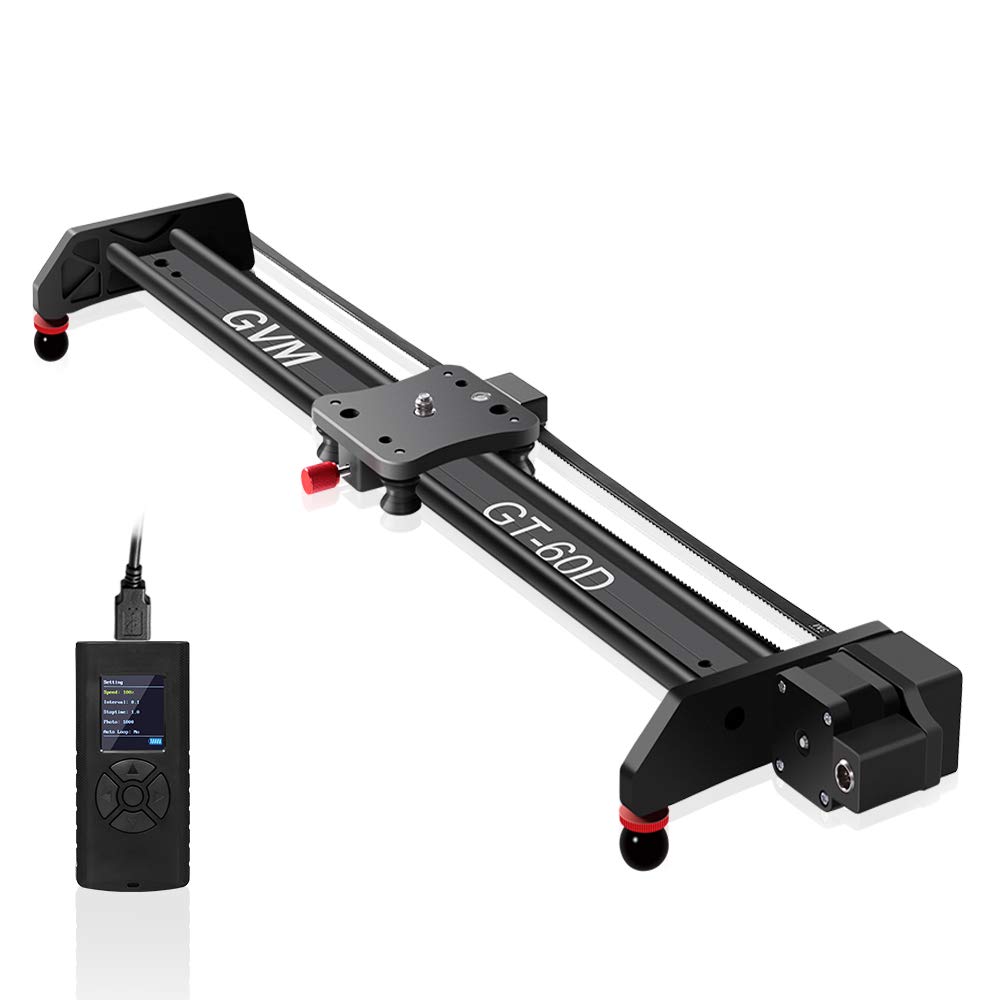 GVM Motorized Camera Slider Video Rail Track Dolly with Controller