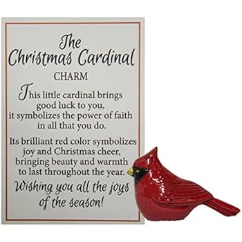 Amazon.com: Ganz The Christmas Cardinal Symbol of Faith Charm: Arts
