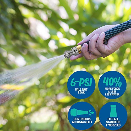 Aluminum Big Shot Nozzle Garden Hose Nozzle High Pressure Water