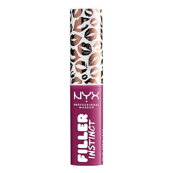 NYX PROFESSIONAL MAKEUP FILLER INSTINCT PLUMPING LIP COLOR, LIP BALM – BITTEN POUT (BERRY RED)