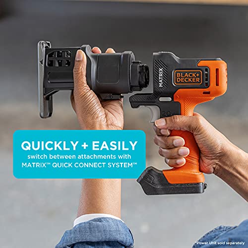 BLACK+DECKER Matrix Jig Saw Attachment For Cordless Drill (BDCMTJS