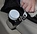 Buckle Guard PRO Seat Belt Button Covers (Black, Pack of 2) - Deters Children and Disabled Adults from Opening their Seat Belts while Riding in a Motorized Vehicle