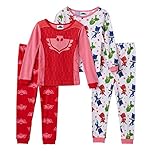 PJ Masks Owlette, Gekko & Catboy Pajama Set- 2 pairs (4T)