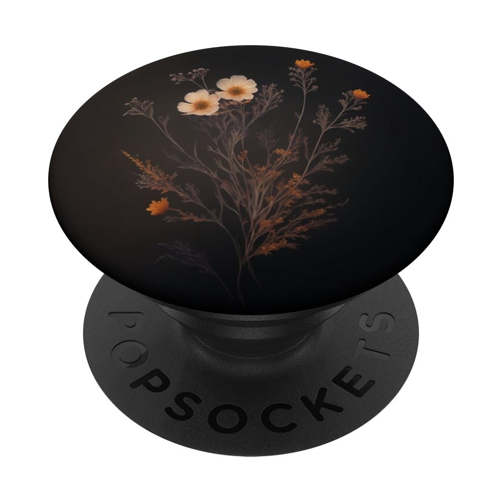Bouquet Floral Botanical Plant Nature Watercolor Autumn PopSockets Swappable PopGrip