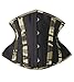 Camellias Short Torso Curvy Waist Heavy Duty Double Steel Boned Waist Trainer