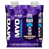 EAS Myoplex Original Build Muscle Shakes Chocolate Fudge - 4 CT