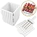 FLY5D 36 Holes BBQ Kabob Skewer Maker with Stainless Steel Skewers Kebab Maker Box Beef Meat Tools Barbecue's Good Helper