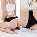 Toraway Underwear, Women Sexy Open Butt Backless Lingerie Thongs Briefs (Black)