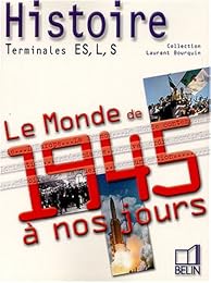 Histoire, Terminales ES, L, S