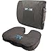 SOFTaCARE Seat Cushion Coccyx Orthopedic Memory Foam and Lumbar Support Pillow, Set of 2, Dark Gray primary