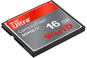 HUIERHUI Camera CF Card 16GB CompactFlash Memory Card UDMA Speed Up to 60MB/s