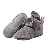 Zutano Baby Cozie Fleece Booties with Grippers