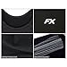 FITEXTREME MAXHEAT Mens Thermal Underwear Tops Long Johns Shirt with Fleece Lined Black XL