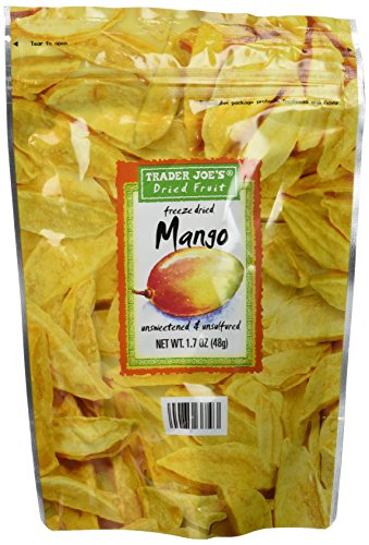 Trader Joe's Freeze Dried Mango (Pack of 4)