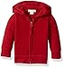 Bur'ts Bees Baby Unisex Baby Sweatshirts, Lightweight Zip-Up Jackets & Hooded Coats, Organic Cotton, Cranberry Bee-Quilted, 18 Months