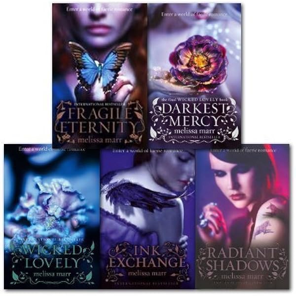 Melissa Marr Collection 5 Books Set Fragile Eternity Radiant Shadows Ink Exchange Darkest Mercy And Wicked Lovely Melissa Marr 9788033654766 Amazon Com Books