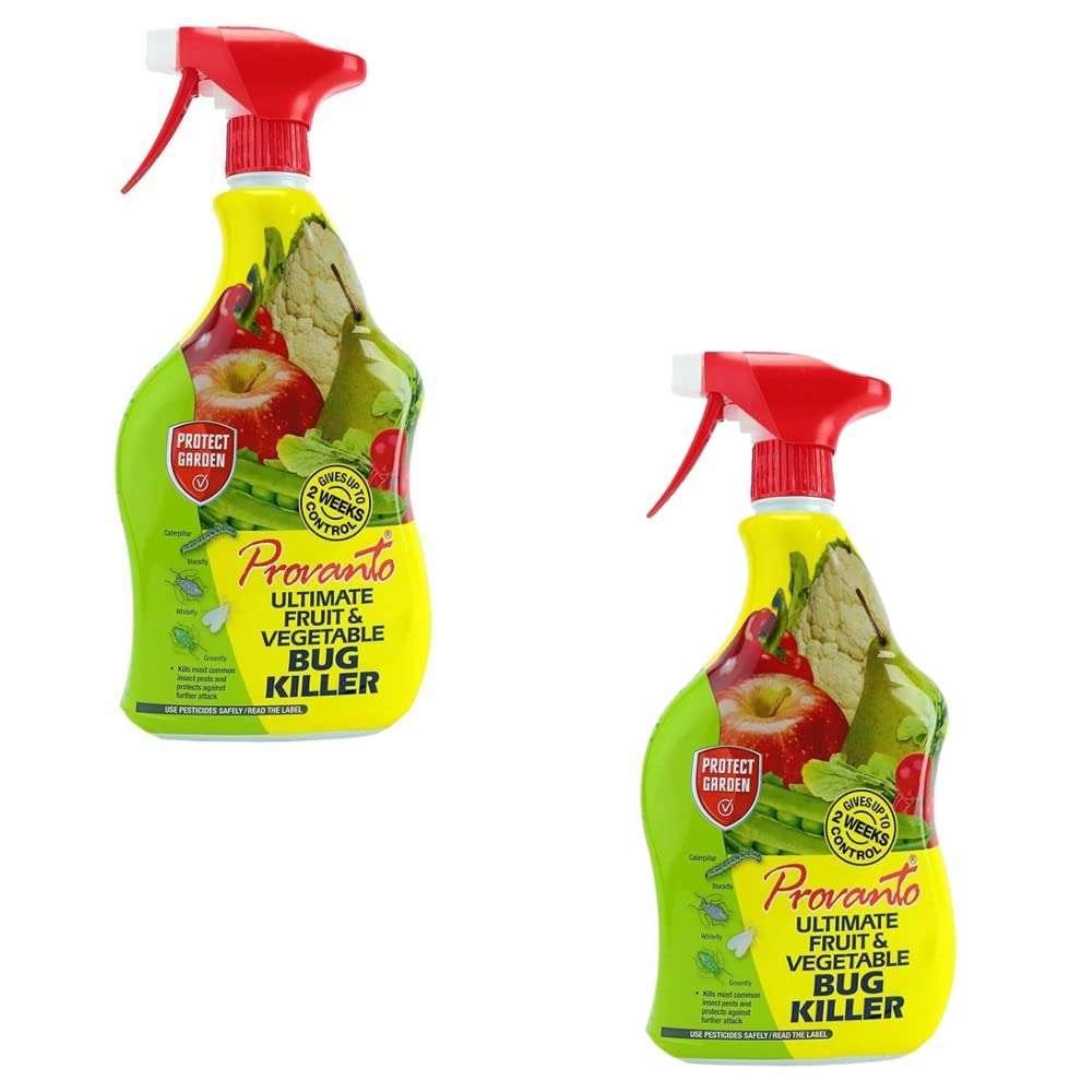Provanto Ultimate Fruit & Vegetable Bug Killer - 1L, Yellow (2)