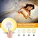 Wake Up Light Alarm Clock - 7 Colors Light - Sunrise Simulation with Night Light, Nature Sounds, FM Radio, USB Cable, Touch Control - 100% Life Time Guarantee