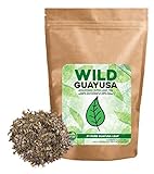 Organic Guayusa Tea, Loose Leaf Amazonian Superleaf Tea by Wild Foods, Full of Antioxidants and Caffeine, Smooth non-bitter flavor, Preserves Rainforest (#1 Pure Guayusa Leaf, 4 ounce)